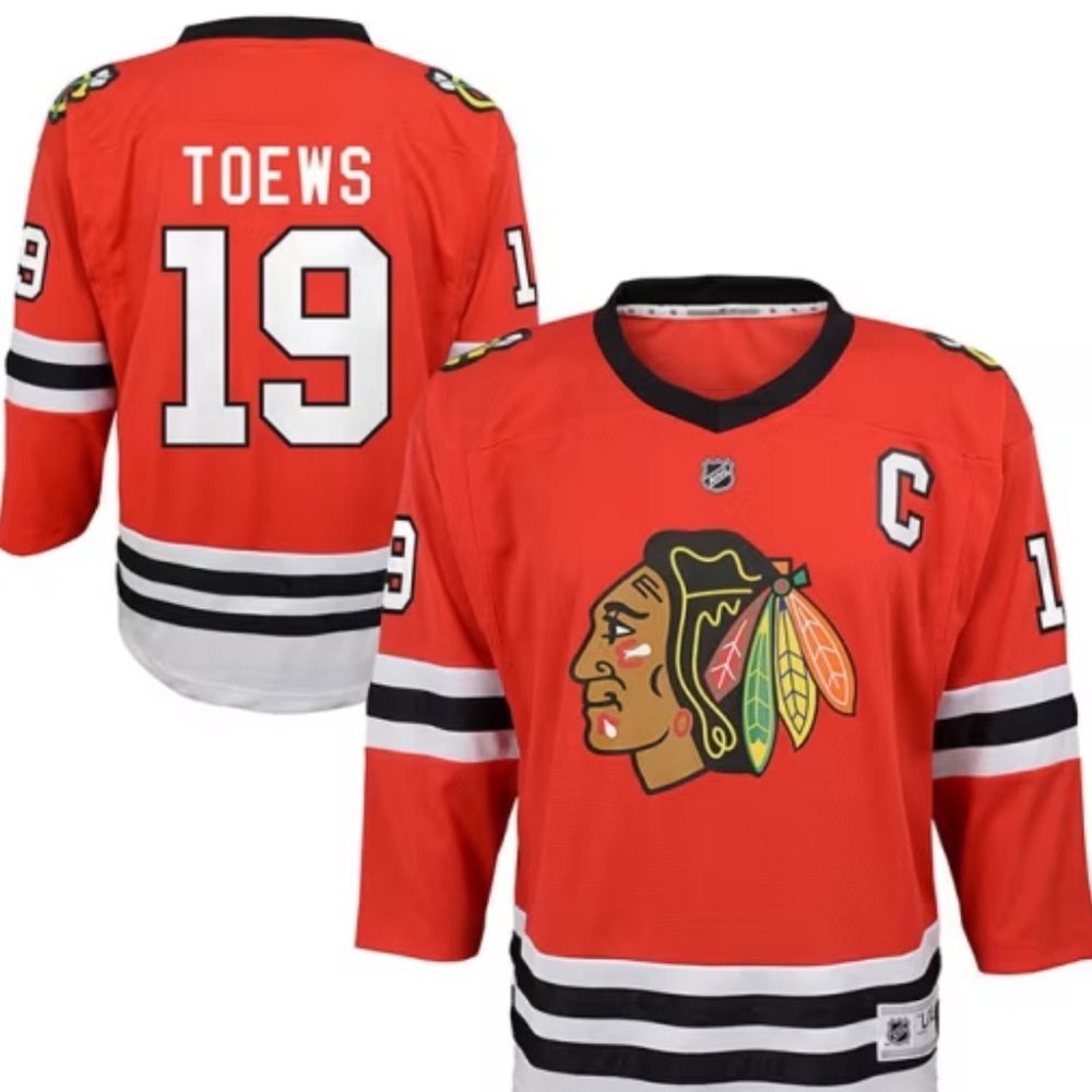 Jonathan Toews Chicago Blackhawks Youth Jersey